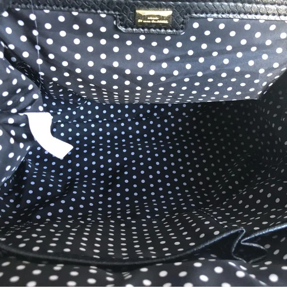 LuLu By LuLu Guinness Reptile Faux Leather Crossbody Bag, Black - Picture 8 of 12